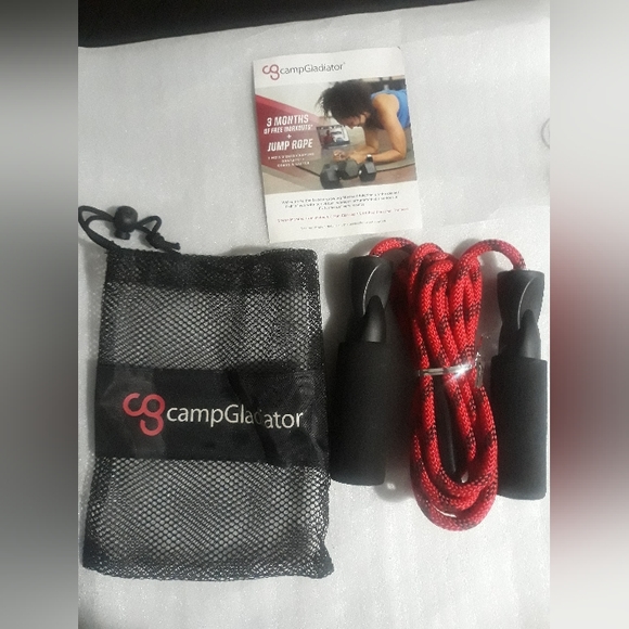 NEW. Camp Gladiator Work Out Jump Rope - Picture 2 of 4